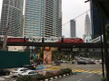 U-Bahn Token mit Rapid KL- AufschriftL, Kuala Lumpur, Malaysia, blauer Kunststoff