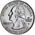 25 cent Quarter Dollar 2007 USA Idaho D