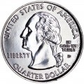 25 cent Quarter Dollar 2007 USA Wyoming D