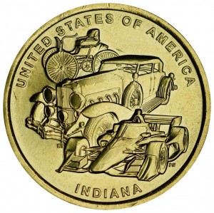1 dollar 2023 USA, Innovation, Indiana, Automotive industry, P