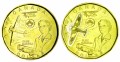 Набор 1 доллар 2023 Канада, Элси МакГилл, 2 монеты