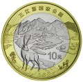 10 юаней 2023 , Тибетская Антилопа