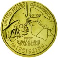 1 Dollar 2023 USA, Innovation, Mississippi, Erste Lungentransplantation, D