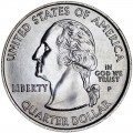 25 cents Quarter Dollar 2005 USA West Virginia mint mark P