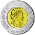 2 доллара 2023 Канада 100 лет со дня рождения Жан-Поля Риопель