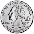 25 cents Quarter Dollar 2004 USA Michigan mint mark P