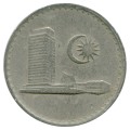 10 sen 1967-1988 Malaysia, from circulation