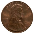 1 cent 1997 D USA, aus dem Verkehr