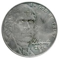 5 центов 2014 США, двор D, из обращения
