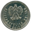 10 грошей 2017-2019 Польша, из обращения