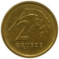 2 гроша 1990-2014 Польша, из обращения