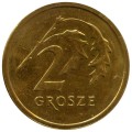 2 гроша 2017-2023 Польша, из обращения
