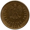 1 грош 2013-2016 Польша, из обращения
