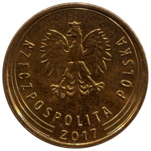 1 грош 2017-2023 Польша, из обращения