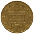 50 центов 2002-2006 Германия, из обращения