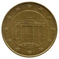10 центов 2002-2006 Германия, регулярный чекан, из обращения