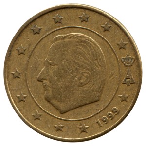 10 cents 1999-2006 Belgium, regular minting, from circulation
