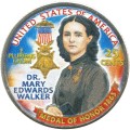 25 центов 2024 США, Американские женщины, номер 13, Мэри Эдвардс Уокер (цветная)