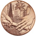 1/4 евро 2024 Франция, Передача олимпийской эстафеты Париж 2024 - Лос-Анджелес 2028