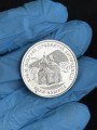 1 рубль 2025 Приднестровье, Храм Покрова Пресвятой Богородицы, Валя-Адынкэ