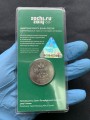 25 рублей 2012 Талисманы Сочи, СПМД, разновидность гладкое поле, цветная (зелёный блистер)