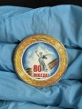 50 Rubel 2025 MMD 80 Jahre Sieg, Bimetall, UNC (farbig)