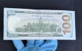 100 долларов 2009 США, номер со звездой, серия замещения, банкнота из обращения