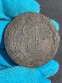 5 копеек 1768 ЕМ Россия, Екатерина 2, новый орел, состояние на фото U.9.22