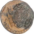 5 копеек 1770 ЕМ Россия, Екатерина II, состояние на фото U.10.31
