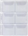A pack of 5 sheets. Coin sheet, 6 cells, OPTIMA size, cell 90x70 mm. SOMS
