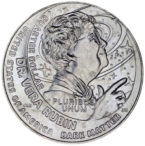 25 cent 2025 USA, Amerikanische Frauen, Nummer 18, Vera Rubin, minze P