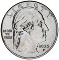 25 центов 2025 США, Американские женщины, номер 20, Алтея Гибсон, двор P