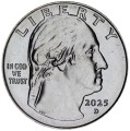 25 центов 2025 США, Американские женщины, номер 20, Алтея Гибсон, двор D