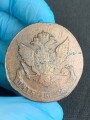 5 копеек 1788 ММ Россия, Екатерина 2, двойной перечекан состояние на фото