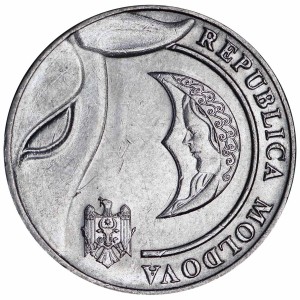 1 лей 2018 Молдавия, из обращения