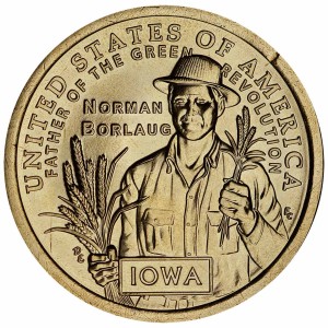 1 Dollar 2026 USA, Innovation, Iowa, Dr. Norman Borlaug, minze P