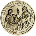 1 доллар 2026 США Сакагавея, Полли Купер, двор P