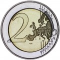 2 евро 2009 10 лет Экономическому и валютному союзу, Словения