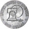 1 доллар 1976 США Эйзенхауэр 200 лет независимости США, двор P, из обращения