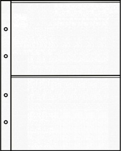 Sheet for 2 banknotes, size "Optima"