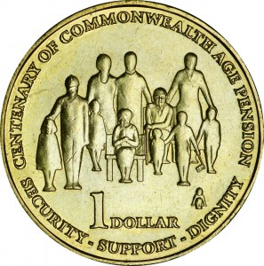 1 Dollar 2009 Australien Internationalen Jahres der Familie
