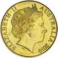 1 dollar 2010 Australia Girlguiding Centenary, from circulation