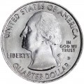 25 cents Quarter Dollar 2011 USA Gettysburg 6th National Park mint mark D