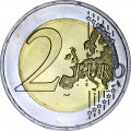 2 евро 2008 Германия, Гамбург, двор F