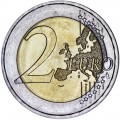 2 евро 2008 Германия, Гамбург, двор J