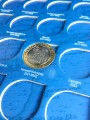 Album für die 10 Rubel Bimetall Gedenkmünzen Münzen, für die beiden Münzstätten