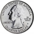 25 cent Quarter Dollar 2011 USA Chickasaw 10. Park D