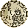 1 Dollar 2011 USA, 20 Präsident James A. Garfield D