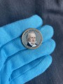 1 dollar 2010 USA, 15 president James Buchanan colored