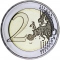 2 euro 2012 Gedenkmünze, 10 Jahre Euro, Deutschland, F 